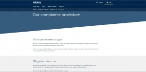 MBNA Credit Card Complaints Claims