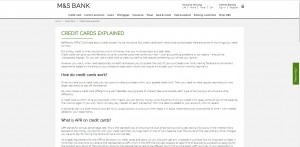 M&S Credit Cards